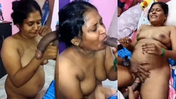 Aunty Gives Indian Blowjob And Getting Her Pussy Fucked