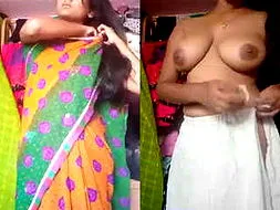 Beautiful Aunty Saare Big Boobs Nude