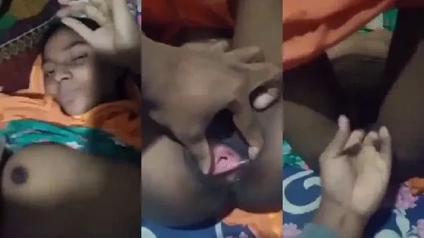 Desi sex Naughty husband fingered his wife’s pink pussy