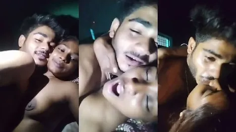 Enjoying Indian Teen Sex At Night