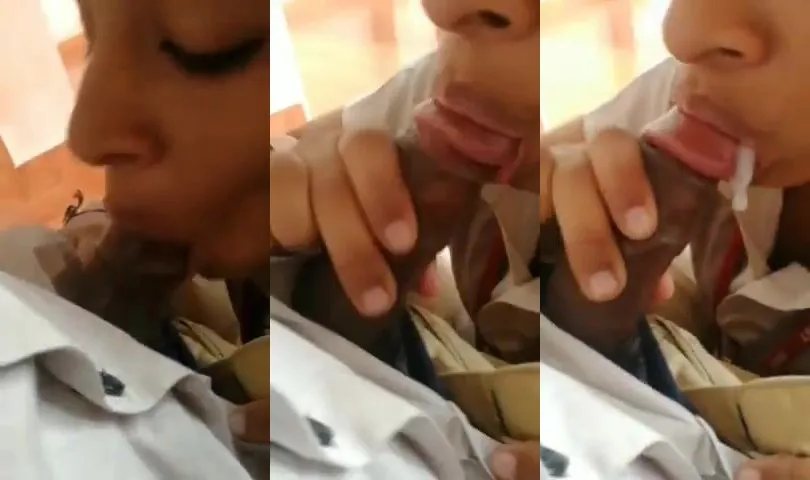 Friend's Sister Eat Desi Cumshot