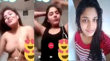 Girl Wore Top On Nude Video Call & Showed Boobs