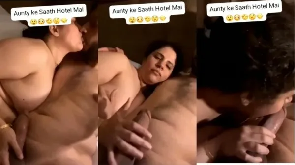 Hindi Desi BF Of Had Fun In Hotel With Sexy Aunty