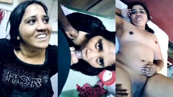Mallu Wife Giving Desi Blowjob In A Nude Video