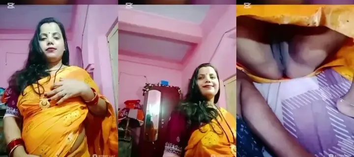 Sexy Aunty Showing Her Pussy In Live Show