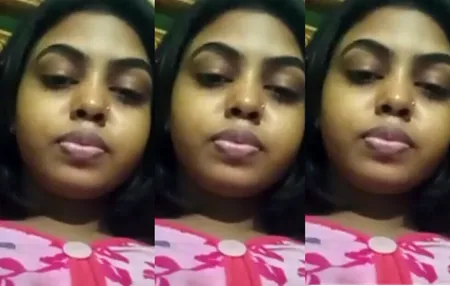 Sexy Horny Girl Showing Her Boobs Wet Pussy