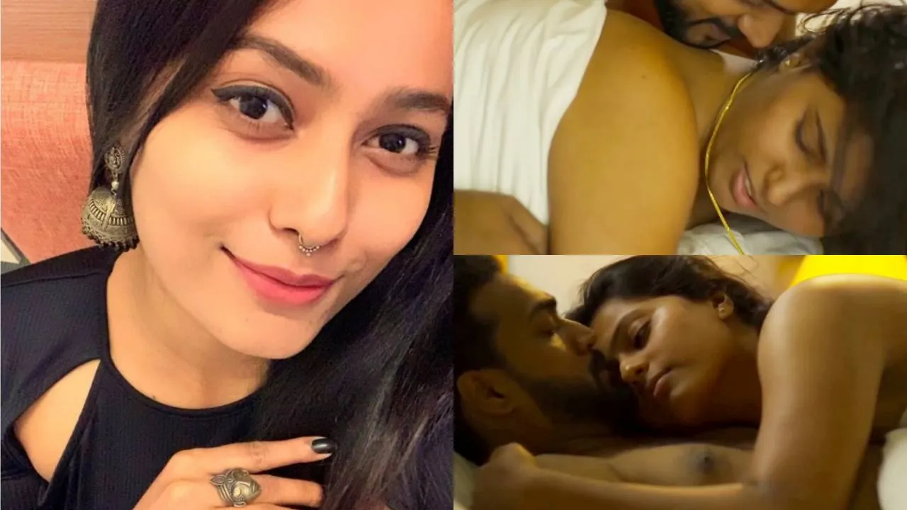 Desi sex scene in bedroom, a gorgeous mallu actress