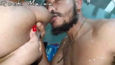 Desi sex mms caller sipping milk from large breasts