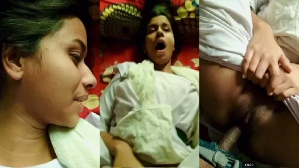Desi sex girl groans and yells