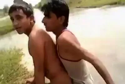 Desi sex Indian boys thudding each other's asses outside