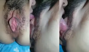 Desihub of girl is completely licked.