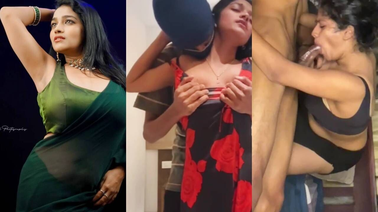 Blowjob and boob pressure in indian desi sex session