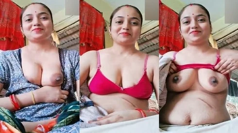 Creampied Showed Her Sexy Boobs