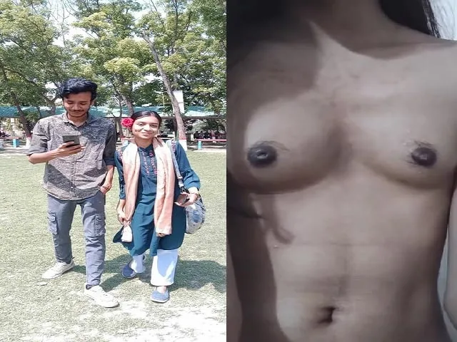 Tiny tits Bangladeshi sex girlfriend viral topless