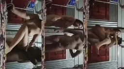 Village XXX Horny Lovers Standing Pose Sex