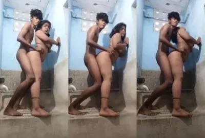 Viral sex video Village couple fucks in the bathroom